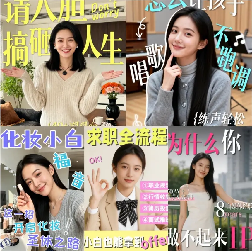 200款剪映网感封面预设 万能高级感爆款封面
