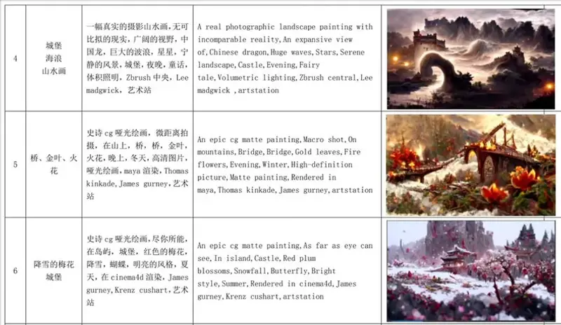 Midjourney咒语AI提示词 ai生图咒语MJ热门词AI绘画 第3张