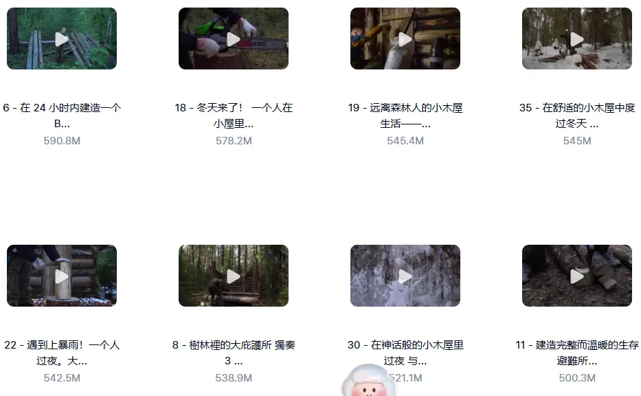 815款横屏国外建造庇护露营野餐无水印视频素材 第8张