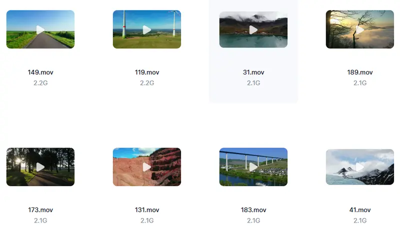 精选570款唯美自然风景航拍延时横屏4K视频素材 第3张