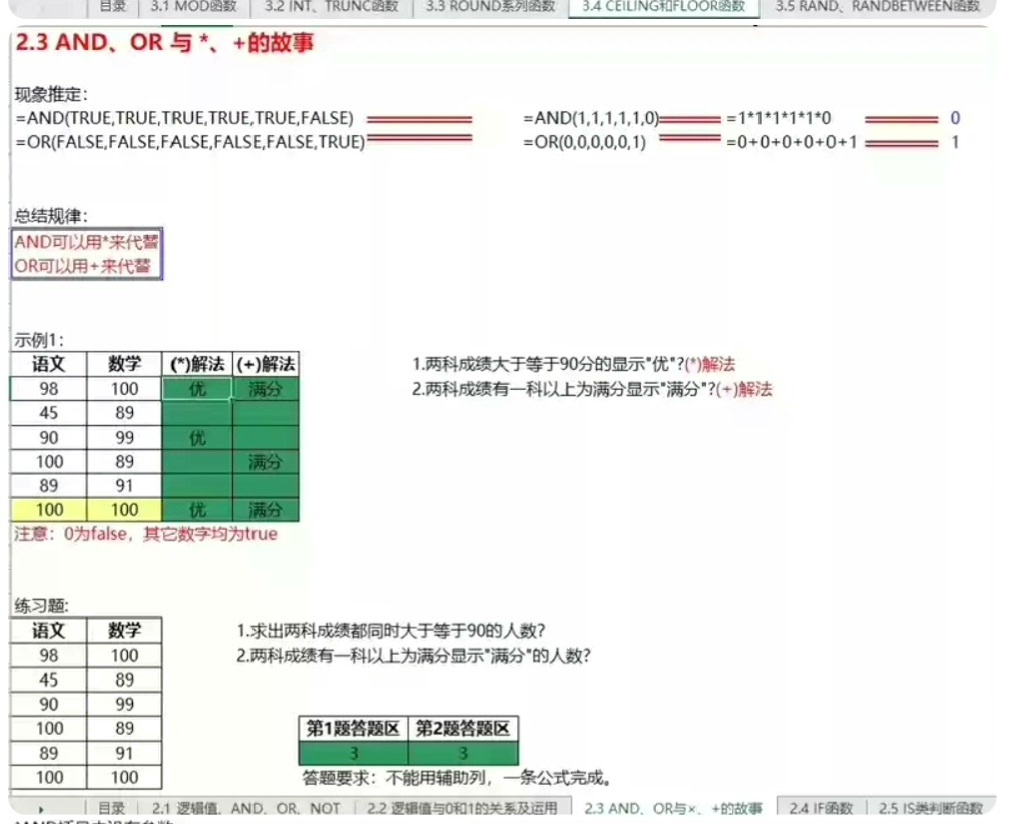 【Excel函数公式大全精讲】史上最全总结 第2张