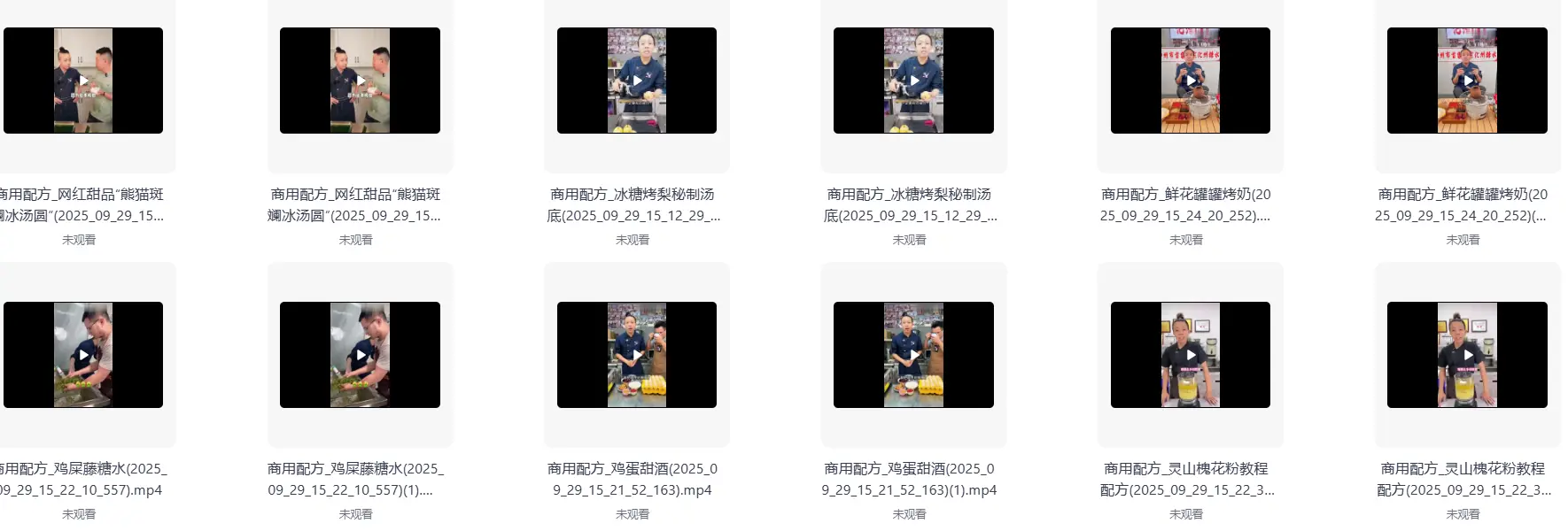 最新夏天全系列糖水制作视频教程【摆摊创业首选项目】 第2张