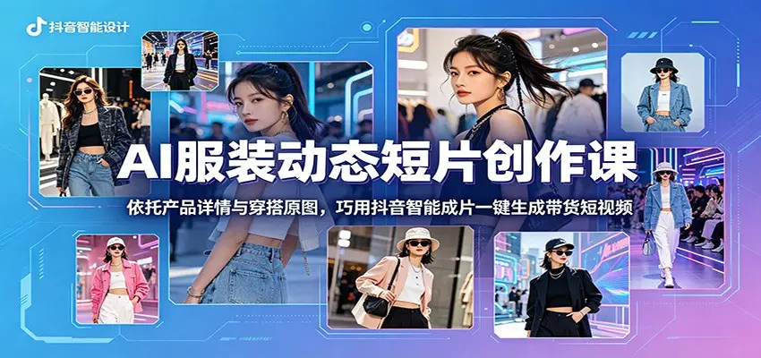 AI服装动态短片创作课