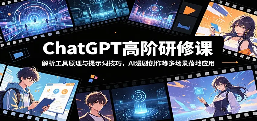 ChatGPT高阶研修课：解析工具原理与提示词技巧