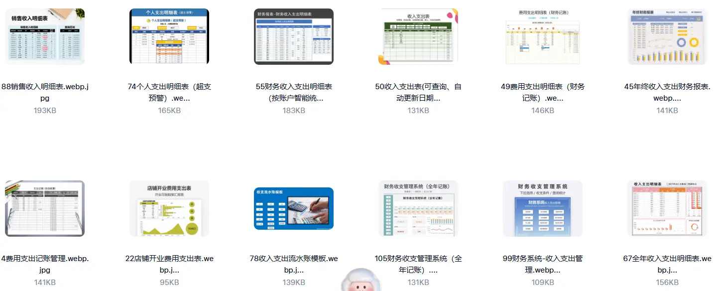 小企业表内帐管理系统Excel表格模板合集 第2张