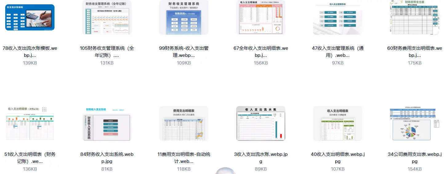 小企业表内帐管理系统Excel表格模板合集 第3张