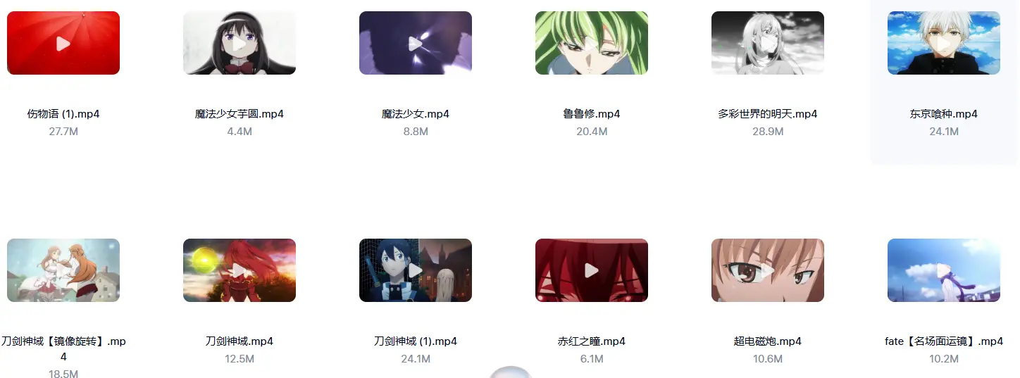 动作旋转动漫素材合集 第2张