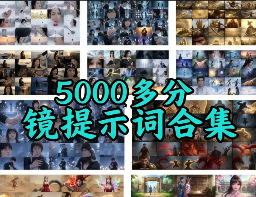 5000+分镜画面提示词大合集