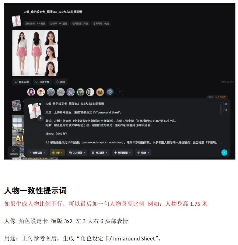 人物一致性提示词+故事板分镜+15个案例 第4张 人物一致性提示词+故事板分镜+15个案例 第4张
