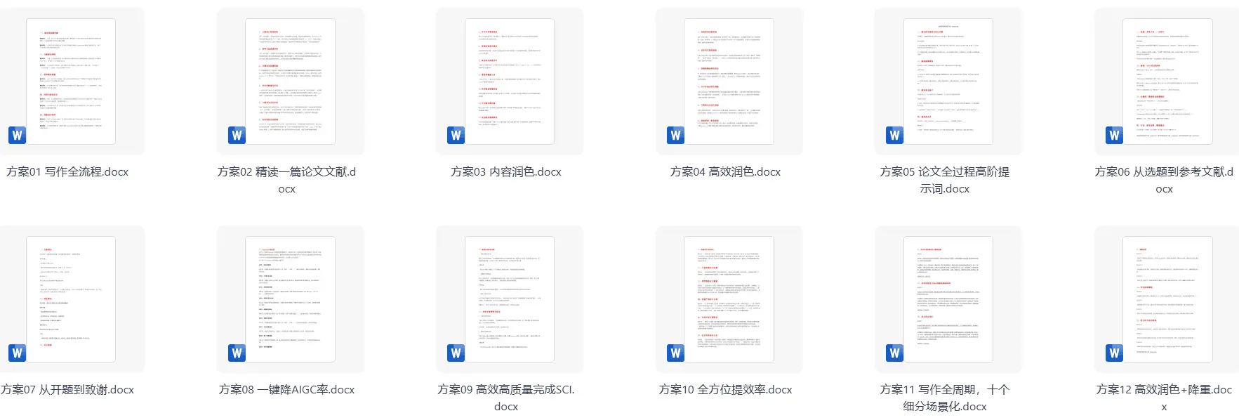 宝藏级论文指令大全，润色+去重+优化